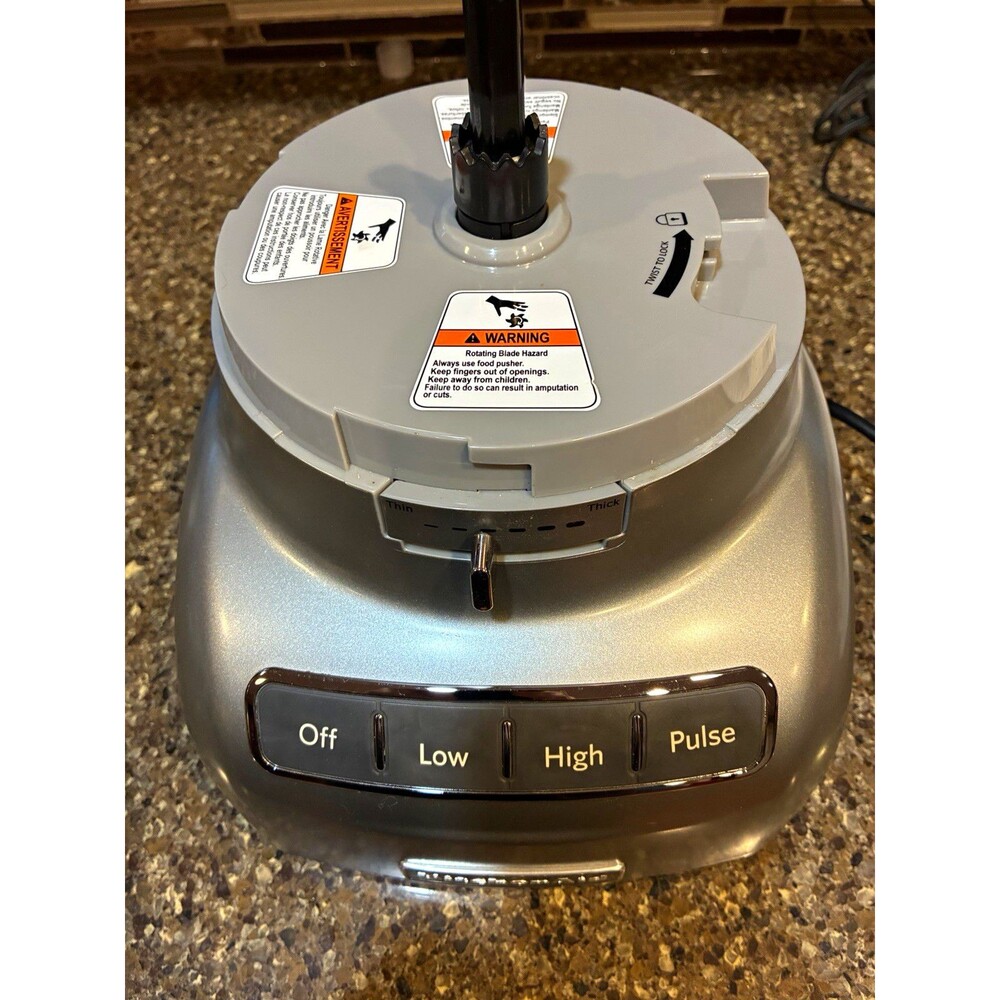 KitchenAid KFP1333CU0 13-Cup Food Processor Base Silver/Gray Replacement base